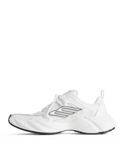 Balenciaga Women Monday Low-top Sneakers In Leather In Multi