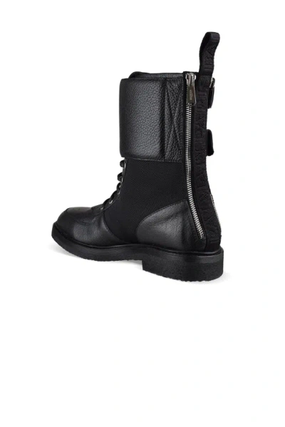 Balmain Men Boots In Black