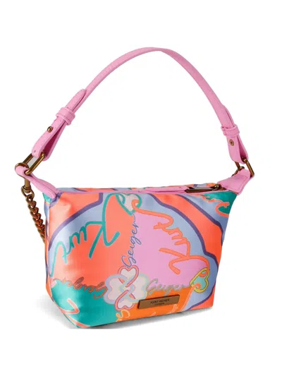 Kurt Geiger Kurt Soft Printed Chain-strap Shoulder Bag In Multi