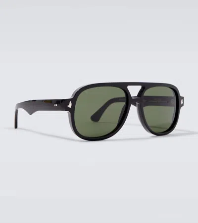 Sestini Aviator Sunglasses In Black