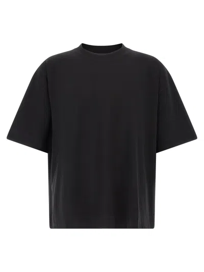 Dries Van Noten Essential Black T-shirt Crafted From Premium Cotton In Black
