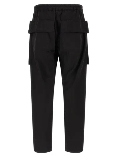 Drkshdw Creatch Cargo Drawstring Pants In Black