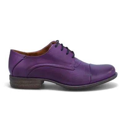 Miz Mooz Letty Oxford Flat In Purple