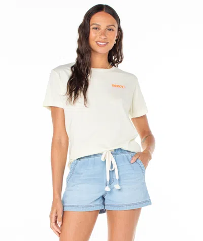 Roxy Aloha State Tee In White