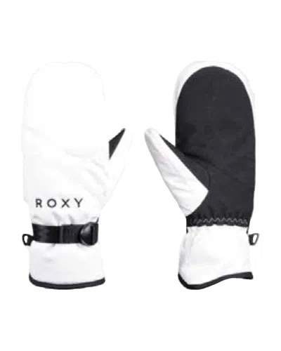 Roxy Jetty Solid Mitt In White