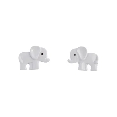 Lovisa Mini Elephant Stud Earrings In Silver