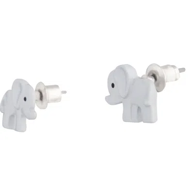 Lovisa Mini Elephant Stud Earrings In Silver