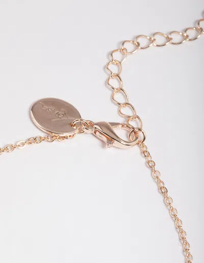 Lovisa Rose Gold Disc In Gold