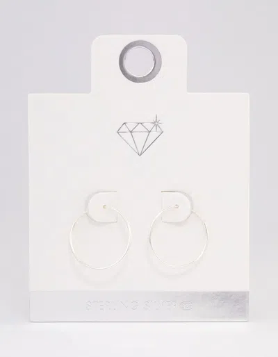 Lovisa Sterling Silver Hoop Earrings