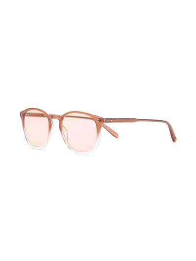 Shop Garrett Leight 'kinney' Sunglasses In Pink