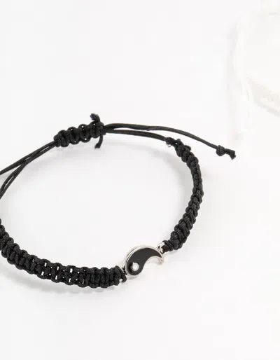 Lovisa Yin Yang Tie Bracelets 2-pack In Multi