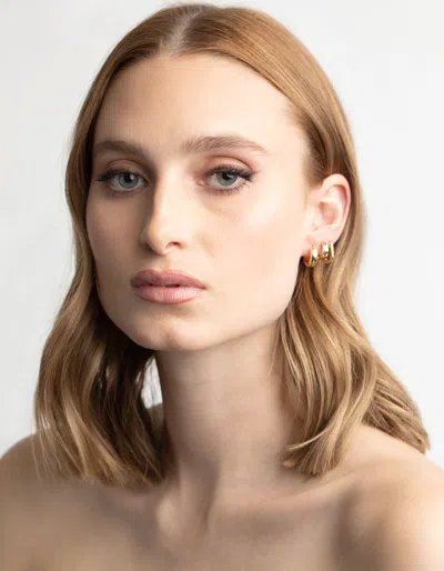 Lovisa Gold Basic Huggie Earrings 6-pack In Gold