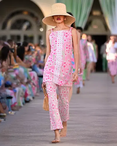 Lilly Pulitzer Delores Sleeveless Romper In Multi