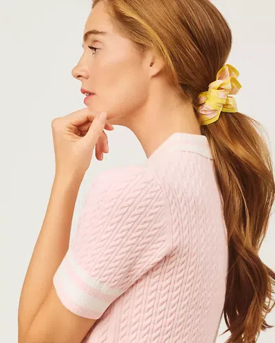 Lilly Pulitzer Layered Ruffle Scrunchie Set In Multi