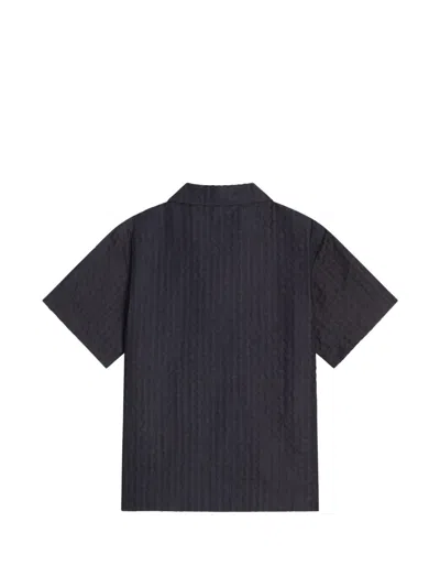 Dolce & Gabbana Denim Shirt In Black