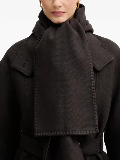 Morgan Belted Coat In Brown