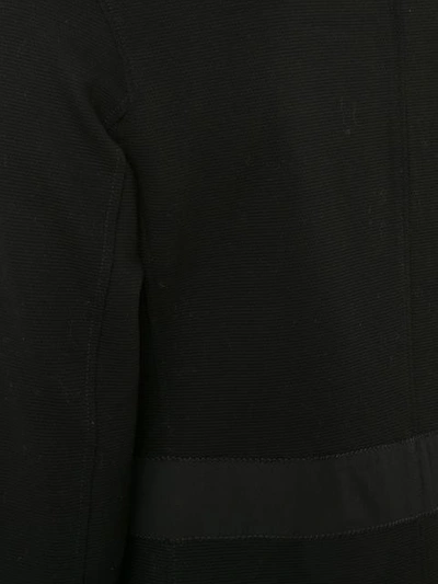 Shop Lanvin Single Button Stripe Blazer In Black
