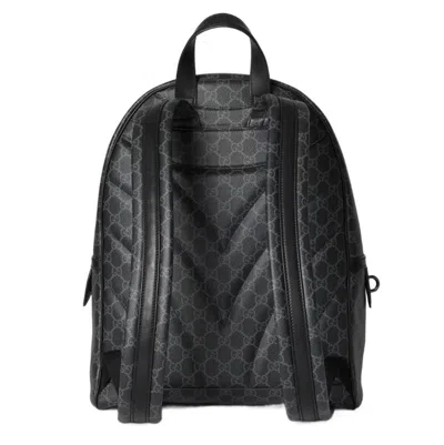 Gucci Gg Emblem Medium Backpack In Black