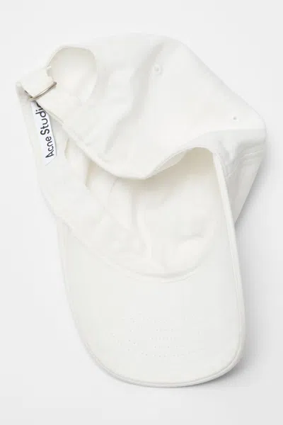 Acne Studios Expression Rivet Hat In White