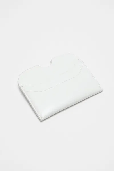 Acne Studios Leather Wallet In White