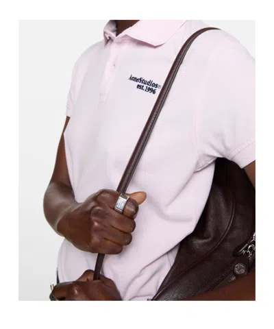 Acne Studios Rectangular-logo Signet Ring In Metallic