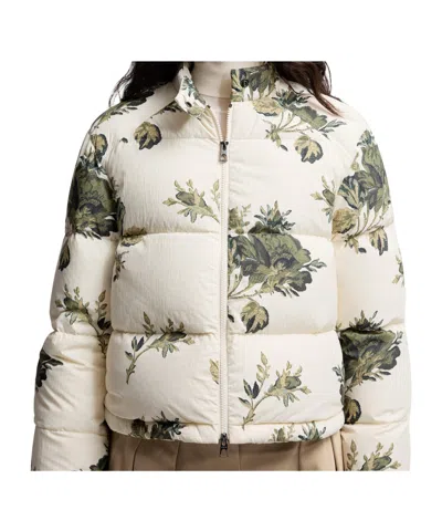Moncler Nasso Short Down Jacket In Multi