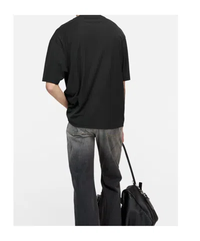 Acne Studios Logo T-shirt In Black