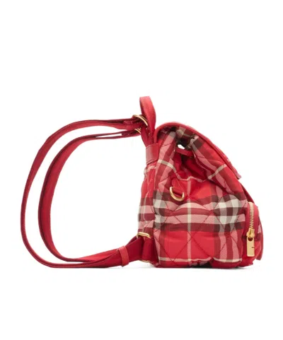 Burberry Embroidered Canvas Backpack