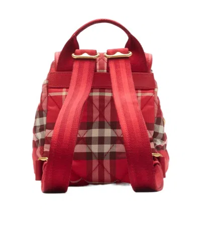 Burberry Embroidered Canvas Backpack