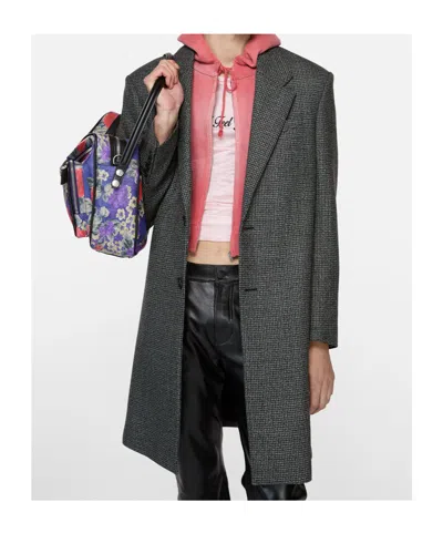 Acne Studios Wool Coat In Gray