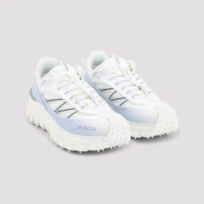 Moncler Trailgrip Sneakers In Technical Fabric And Mesh With Side Lettering Logo In Multi