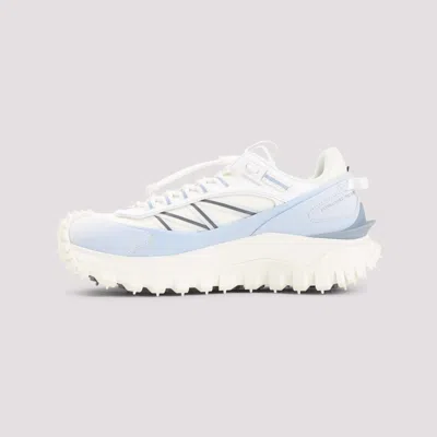 Moncler Trailgrip Sneakers In Technical Fabric And Mesh With Side Lettering Logo In Multi