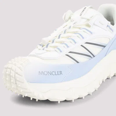 Moncler Trailgrip Sneakers In Technical Fabric And Mesh With Side Lettering Logo In Multi