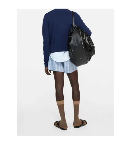 Acne Studios V-neck Sweater In Blue