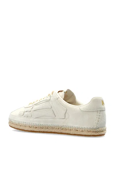Amiri Off-white Pacific Bones Espadrilles In White