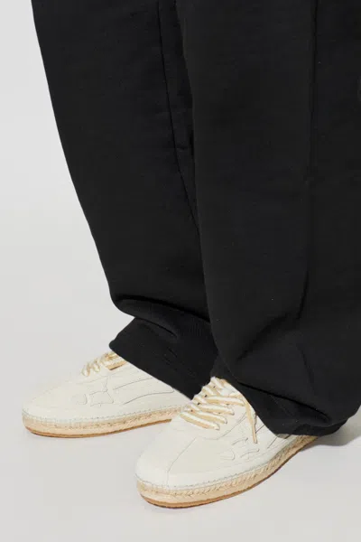 Amiri Off-white Pacific Bones Espadrilles In White
