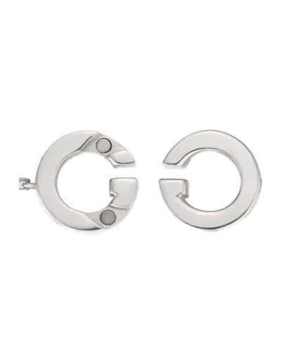 Gucci Interlocking Charm Bracelet In Silver