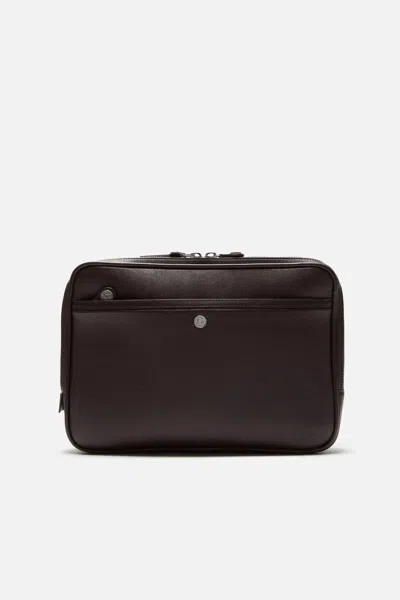Acne Studios Zip Leather Wallet In Black