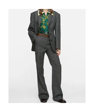 Acne Studios Wool Jacket In Black