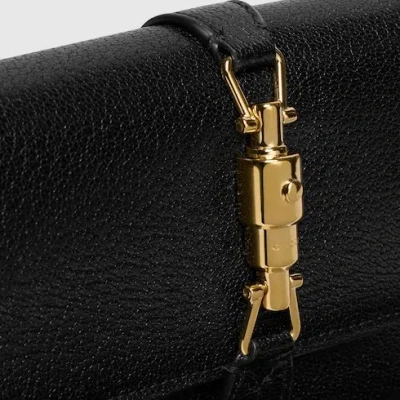 Gucci Jackie Wallet On Chain In Black