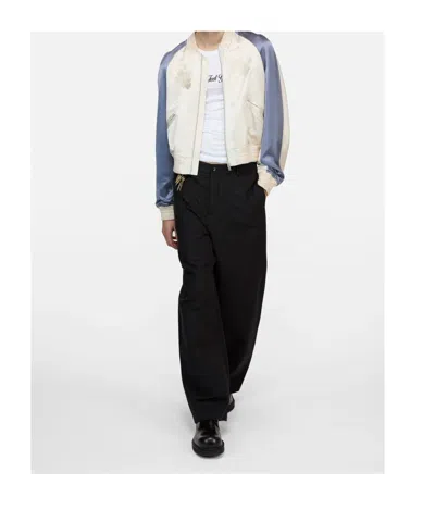 Acne Studios Logo-embroidered Bomber Jacket In Multi