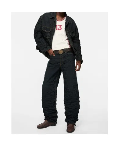 Acne Studios Button-closure Denim Jacket In Blue