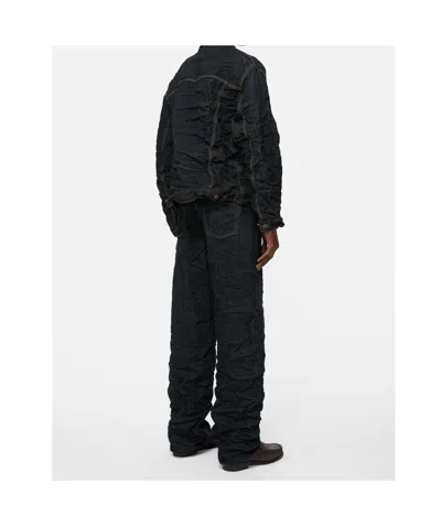 Acne Studios Button-closure Denim Jacket In Blue