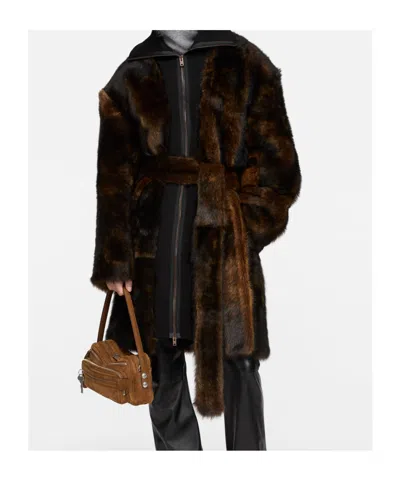 Acne Studios Layered Jacket In Black