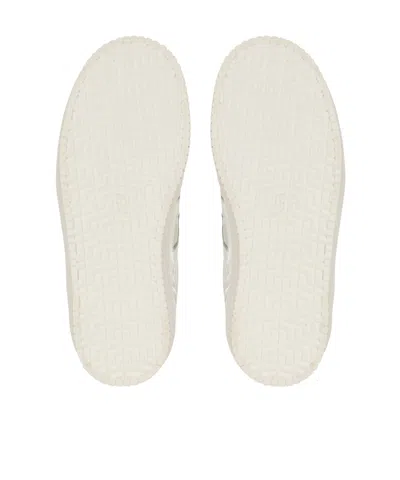 Balmain Smooth Leather Trainers In Multi