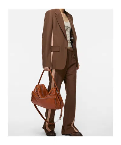 Acne Studios Wool Blazer In Brown