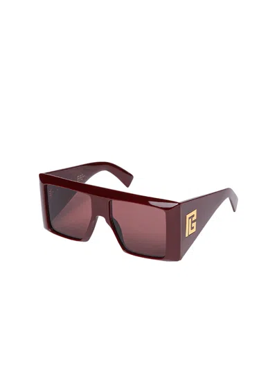 Balmain B-stage Square-frame Sunglasses In Pattern