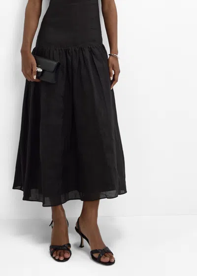 Jimmy Choo Midnight Blue Suede Elsy 70 Sandals In Black