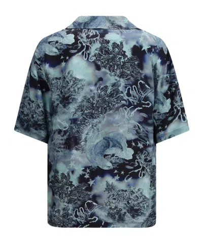 Off-white Multicolor Viscose Pattern Shirt In Multi