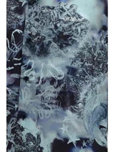 Off-white Multicolor Viscose Pattern Shirt In Multi